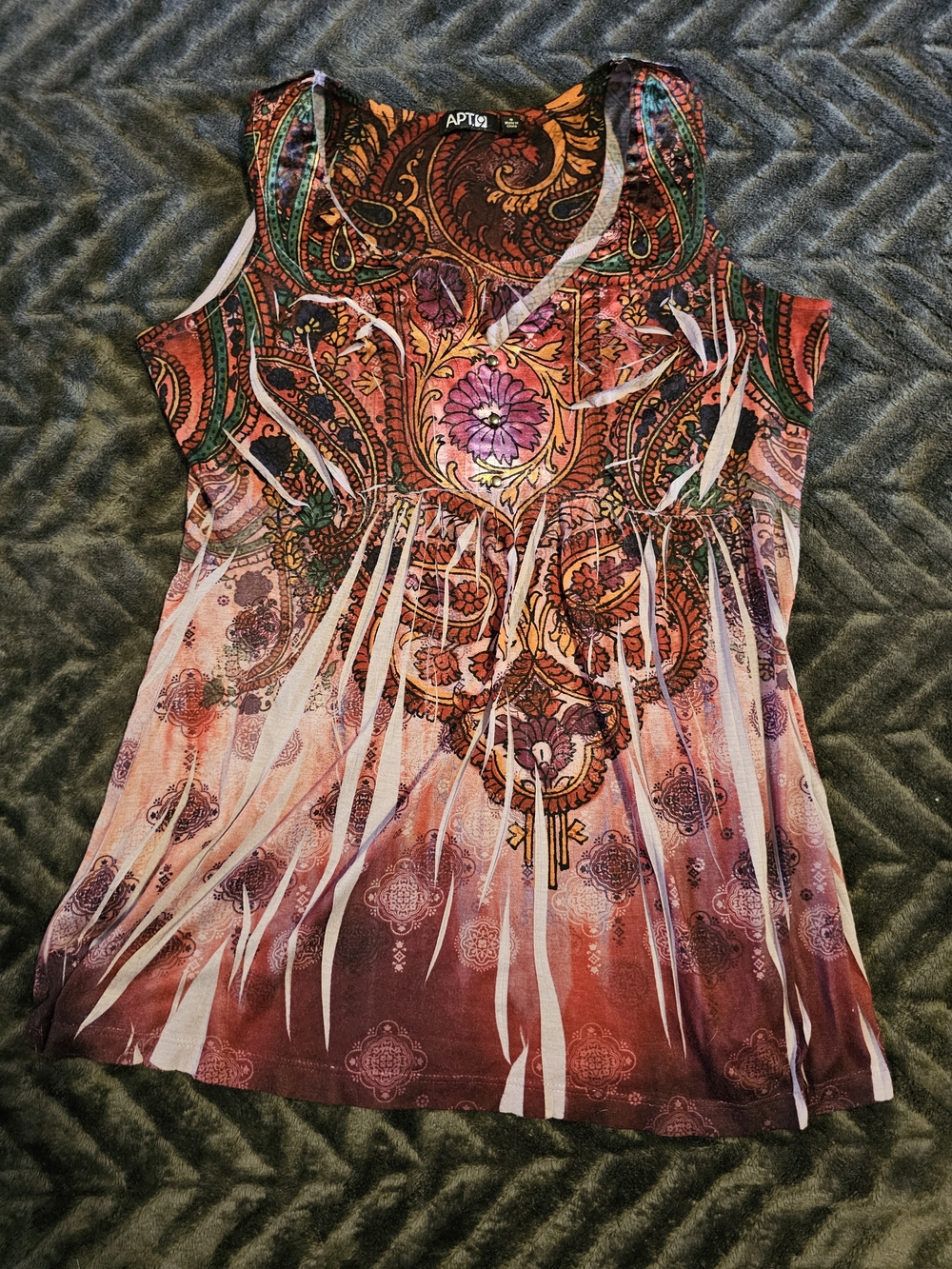 🌺✨ Apt. 9 Boho Print Tank – Women’s Small ✨🌺